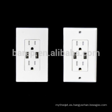 1 año de garantía socket con puerto usb